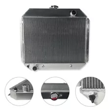 Aluminum 3 Rows Core Radiator AT MT For Ford F100 F150 F250 F350 Bronco 1966-79 (For: More than one vehicle)