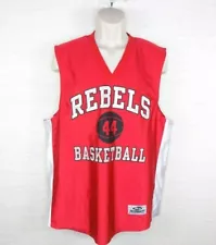 UNLV Rebel Basketball Jersey Satin Red #44 Mens Size Large