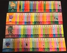 Animal Crossing New Horizons Series 1 COMPLETE Amiibo Cards 001-100 AUTHENTIC