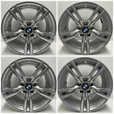 Genuine BMW 3 4 Series 18” 400M Alloy Wheel Set Silver