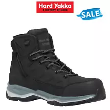 SALE Hard Yakka Mens Atomic Work Hybrid Boots Nano Gravity Carbon Fiber Y60285