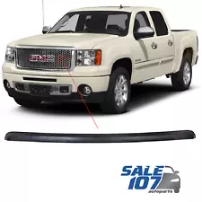 For 2007-2013 Sierra Denali 1500 GMC Front Upper Hood Molding Trim Matte Black (For: 2009 GMC Sierra 1500 Hybrid)