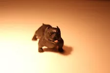 Miniature Dog Figurine Mini Figure Bull Dog Toy Decoration Bully Cake Topper