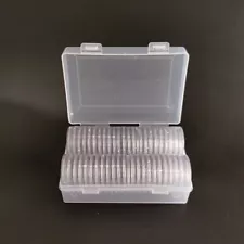 40.6mm Silver Dollar Coin Holders For Eagles Coin Capsules Collectors Organizer