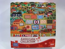 Americana Collection 500 Piece Jigsaw Puzzle: Quilts for Sale