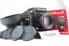 [ NEAR MINT+ ] Mamiya M645 1000S Waist Level Finder + Sekor C 80mm f/2.8 JAPAN