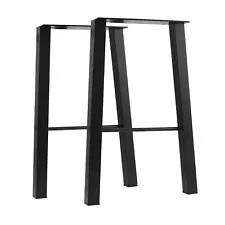 26" Modern Metal Table Legs Heavy Duty DIY Iron Coffee Table Chair Bench Legs