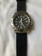 As lmost Mint Seiko 8f56-0700 titanium gmt