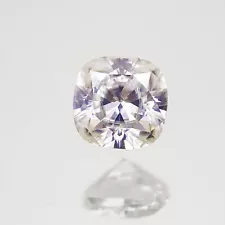 1.06 Cts Certified Natural Cushion Cut White Diamond G Grade VS2 6mm