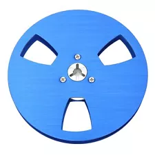 1/4 5 Inch Empty Tape Reel, 3 Hole Empty Take Up Reel to Reel for Tape Player...