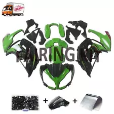 FK Green KRT Injection Fairing Fit for Kawasaki 2012-2016 Ninja 650 EX650 l024 (For: 2016 Ninja 650)