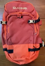 Dakine Heli Pro 20L Orange Backpack Skiing Snowboard Outdoors