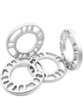 Universal Wheel Spacers - 1/2”Thick - Set of 4 Or 5 Lug Rims PCD 98mm-114.3mm