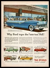 1956 FORD Parklane Station Wagon AD w/Country Sedan Ranch Custom Squire