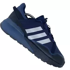 Adidas ZX 2K Boost Pure Mens 9 Sneakers Originals Legend Ink Blue Shoes GZ7730