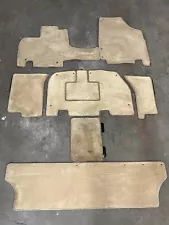 ð¥ 05-10 Honda Odyssey OEM Tan Beige Carpet Floor Mat Mats Complete Set ð¥