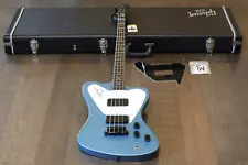 2012 Gibson Non-Reverse Thunderbird 4-String Bass Pelham Blue + COA OHSC