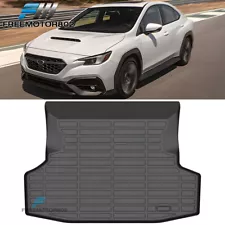 Fits 22-24 Subaru WRX All Weather 3D Rear Trunk Mat Boot Cargo Liner Cover TPE