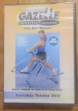 NEW & Sealed~Tony Little Gazelle~Free Style Crosstrainer~Total Body Workout DVD