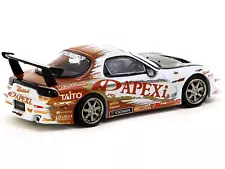 Mazda RX-7 FD Stage-D "A'PEXi" RHD (Right Hand Drive) White with Graphics "Globa