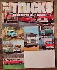 1967 Ford Trucks & All Purpose Utility Vehicles Vintage Sales Brochure