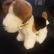 Toy Network - Buddy - Fox Terrier Dog - Small 6" - 12", Excellent Condition!