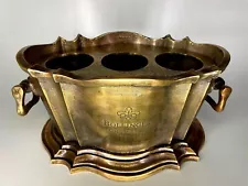 Antique Wine Cooler BOLLINGER champagne 1872 TROPHY FOR WINNERS ICE BUCKET