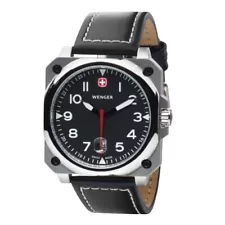 NWT wenger Watch 72425 aero cockpit black dial $295 tag