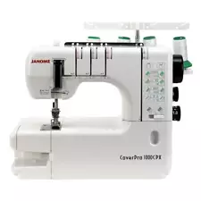 Janome CoverPro 1000CPX Coverstitch Machine with FREE Bonus Accessories