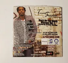 NFS NOT FOR SALE COPY! PROMO Torre Sanders CD Back on the Block Mixtape Vol 1 DJ