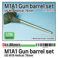 DEF 1/35 WWII US M18 TD M1A1 Gun Barrel for Tamiya kits