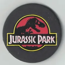 Jurassic Park Slammer Skycaps SkyBox Pog From 1993 UCS & Amblin Thick Cardboard