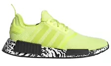 adidas NMD Boost Sneakers Zebra Print Running Shoes Volt Trainers Men 11UK SALE