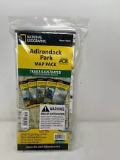 Adirondack Park [Map Pack Bundle] (National Geographic Trails Illustrated Map)