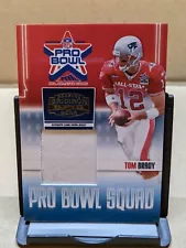 2005 Donruss Gridiron Gear TOM BRADY Pro Bowl Squad Jersey Patch /100 Game-Worn