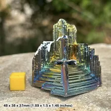 Bismuth large crystal for spiritual healing and transformation, uk seller