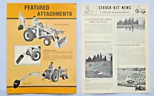 Vintage Struck Magnatrac Compact Crawler Mini Dozer Hydro 5000 Struck-Kit News