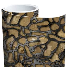 Camo Chameleon Desert and Black XD Wrap Vinyl Roll Sheet 3M - Many Sizes