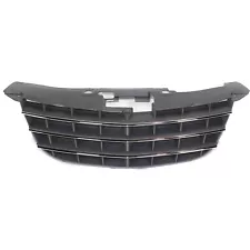 Grille For 2007-2010 Chrysler Sebring Black Plastic (For: 2008 Chrysler Sebring)