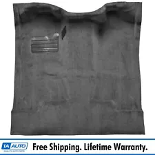 Molded Complete Carpet 801-Black Cutpile for 88-98 Chevy C1500 Truck Regular Cab