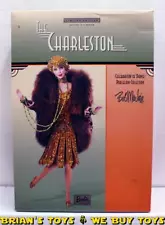 Mattel Celebration of Dance The Charleston Porcelain Bob Mackie Barbie Doll NR