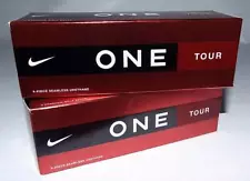 NEW 2 Sleeves NIKE ONE TOUR White Golf Balls 4pc Seamless Urethane Custom Logo