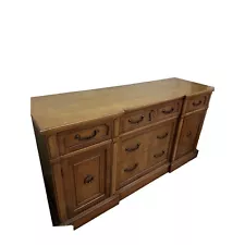 Vintage Solid Wood Sideboard Buffet