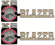 OER Front Fender "K5 Blazer" Emblem Set For 1975-1980 Chevy K5 Blazer Models