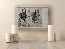 Pablo Picasso, Orig. Print Hand Signed Litho + COA & Appraisal of $3,500