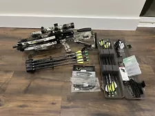 Ten Point Havoc RS440 Archery Crossbow, EVO X Scope , Backpack Case And More