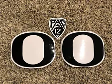 Oregon Ducks Full Size Football Helmet Decals Black PAC12