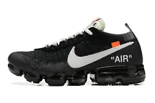 New Nike Air VaporMax x OFF-WHITE Part 2 “AA3831-001” Black and White Men’s Shoe