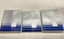 1989 Mitsubishi Montero Factory Dealer Service SHOP Repair Manual Set