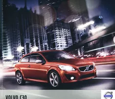 2012 Volvo C30 58-page Deluxe Original Sales Brochure Catalog